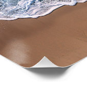Strand Shoreline Waves Perfect Poster (Hoek)