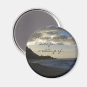 strand slaat de datum op magneet (Voorkant / Achterkant)