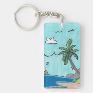 Strand Sleutelhanger