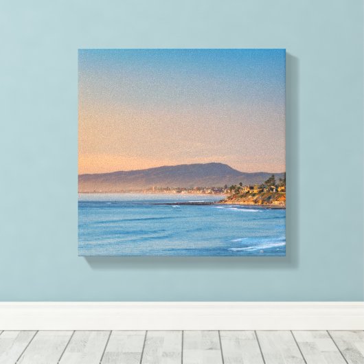 strand South Carlsbad Canvas Afdruk (Insitu (Houten vloer))