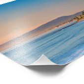 strand South Carlsbad Foto Afdruk (Hoek)