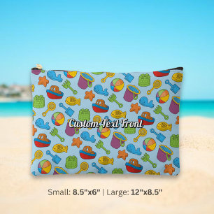 Strand Speelgoed Iconen Patroon Etui
