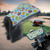Strand Speelgoed Iconen Patroon Golfheadcover
