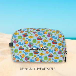 Strand Speelgoed Iconen Patroon Toilettasje