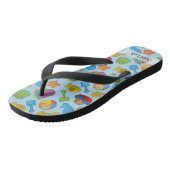 Strand Speelgoed Pictogrammen Teenslippers (Schuin)