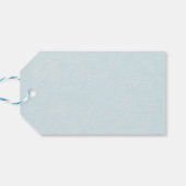 strand Starfish Bedankt Cadeaulabel (Achterkant Horizontaal)