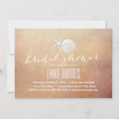  strand Starfish & Sand Dollar Vrijgezellenfeest Kaart (Voorkant)