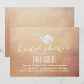  strand Starfish & Sand Dollar Vrijgezellenfeest Kaart (Voorkant / Achterkant)