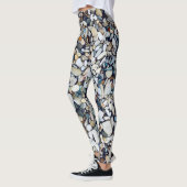 Strand stenen kiezels leggings (Links)