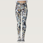 Strand stenen kiezels leggings (Voorkant)