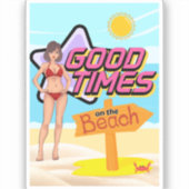 strand sticker (Voorkant)