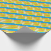 Strand Strepen Cadeaupapier (Hoek)