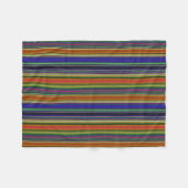 Strand Strepen Fleece Deken (Voorkant (Horizontaal))