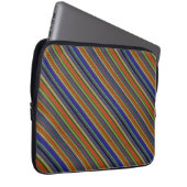 Strand Strepen Laptop Sleeve (Voorkant Rechts)