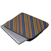 Strand Strepen Laptop Sleeve (Voorkant onderkant)