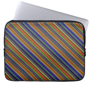 Strand Strepen Laptop Sleeve