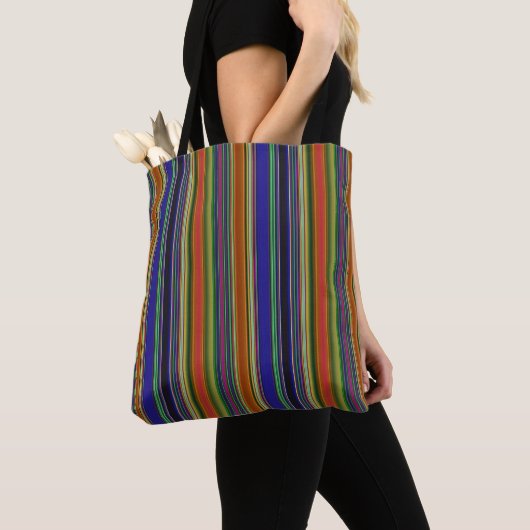 Strand Strepen Tote Bag (Dichtbij)
