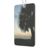 Strand Sunset Palm Tree Auto Luchtverfrisser (Links)