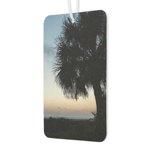 Strand Sunset Palm Tree Auto Luchtverfrisser (Links)
