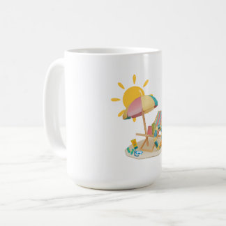 Strand Sunset T-Shirt - Voor liefhebbers van de oc Koffiemok