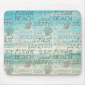 Strand Surf Zand Zee Muismat (Voorkant)