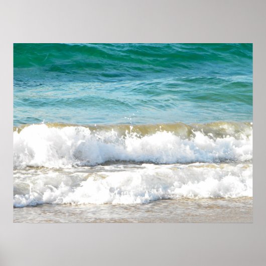 Strand Surfen Poster (Voorkant)