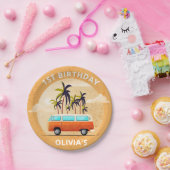 Strand Surfen Verjaardagsfeestje Papier Borden Papieren Bordje (Feest)