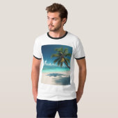 Strand T-shirt (Voorkant volledig)