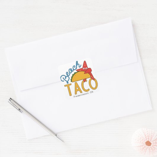 Strand Taco Stickers (Envelop)