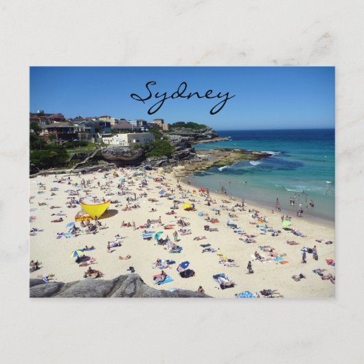 strand tamarama briefkaart (Voorkant)