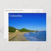 strand tayrona briefkaart (Voorkant / Achterkant)