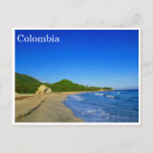 strand tayrona briefkaart (Voorkant)