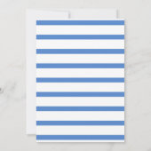 Strand Teddy Bear Zon Waterverf Jongen Baby shower Bedankkaart (Achterkant)