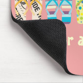 Strand teenslippers muismat (Hoek)