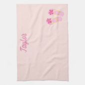 Strand teenslippers theedoek (Verticaal)