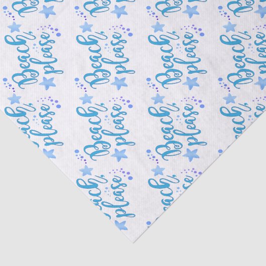 Strand tevreden tissuepapier (Detail)