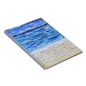 Strand Textuur Kunstprint Notitieboek (Rechterzijde)