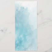 Strand Thanksgiving Flat Menu (Achterkant)