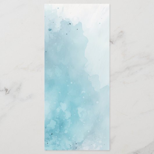 Strand Thanksgiving Flat Menu (Achterkant)