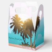 Strand thema bedankdoosjes (Geopend)