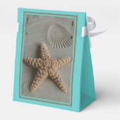 Strand thema bruiloft gunst dozen bedankdoosjes (Achterkant)