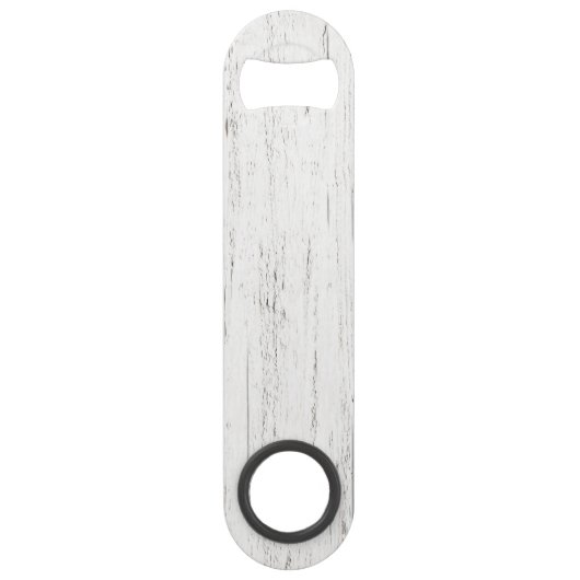 Strand Thema Bruiloft Hout Graan Speed Flessenopener (Achterkant)