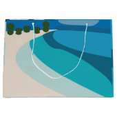 Strand Thema Feest Groot Cadeauzakje (Voorkant)