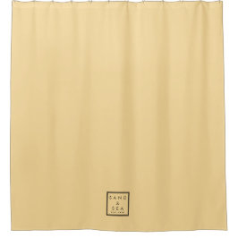 Strand thema Guest House Douchegordijn