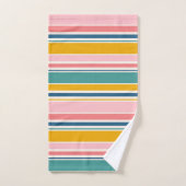 Strand thema kleur strepen bad handdoek (Handdoek)