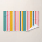 Strand thema kleur strepen bad handdoek (Handdoek)
