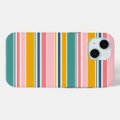 Strand thema kleur strepen Case-Mate iPhone case (Achterkant (horizontaal))