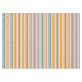 Strand thema kleur strepen tafelkleed (Voorkant (Horizontaal))