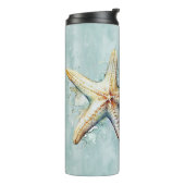 Strand Thema Moeder van de bruid Thermosbeker (Gedraaid links)