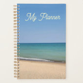 Strand Thema Planner - Originele Fotografie (Voorkant)
